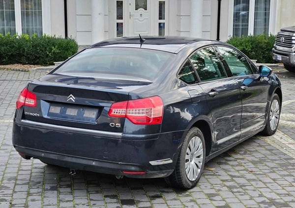 Citroen C5 cena 16450 przebieg: 239000, rok produkcji 2008 z Leszno małe 232